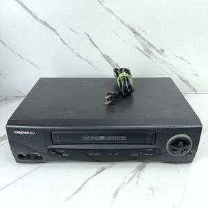 Daewoo DV-T47N HiFi 4-Head VCR Player VHS Recorder Player - No Remote - READ **